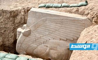 اكتشاف ثور مجنّح يعود للقرن الثامن قبل الميلاد في العراق