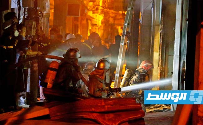 مقتل 56 شخصًا في حريق بمبنى سكني بالعاصمة الفيتنامية